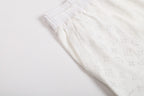 Louis Vuitton Solid Color Drawstring Nylon Embellished Shorts