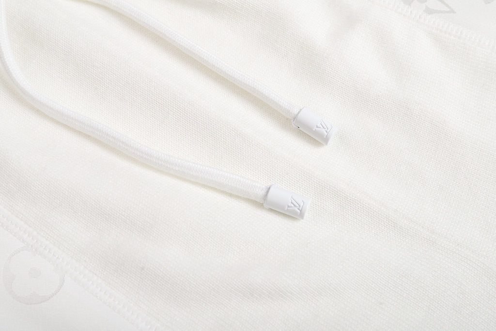 Louis Vuitton Solid Color Drawstring Nylon Embellished Shorts