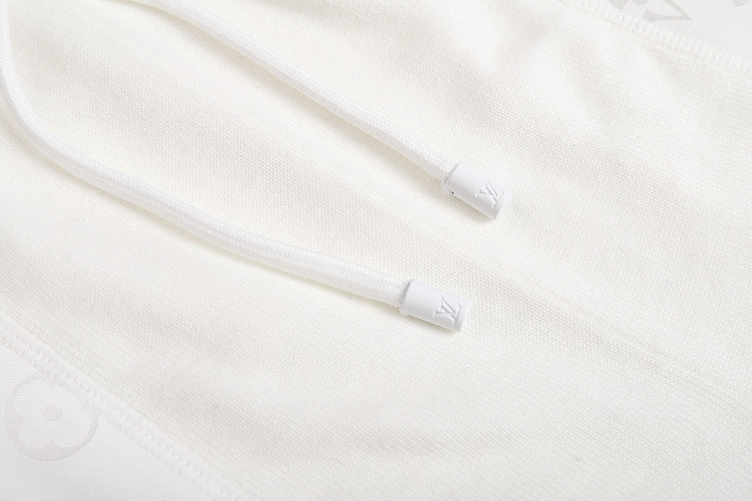 Louis Vuitton Solid Color Drawstring Nylon Embellished Shorts
