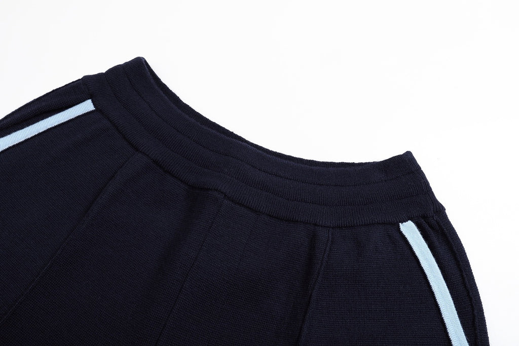 Louis Vuitton Logo Jacquard Elastic Waist Casual Shorts