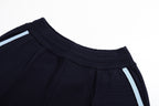 Louis Vuitton Logo Jacquard Elastic Waist Casual Shorts