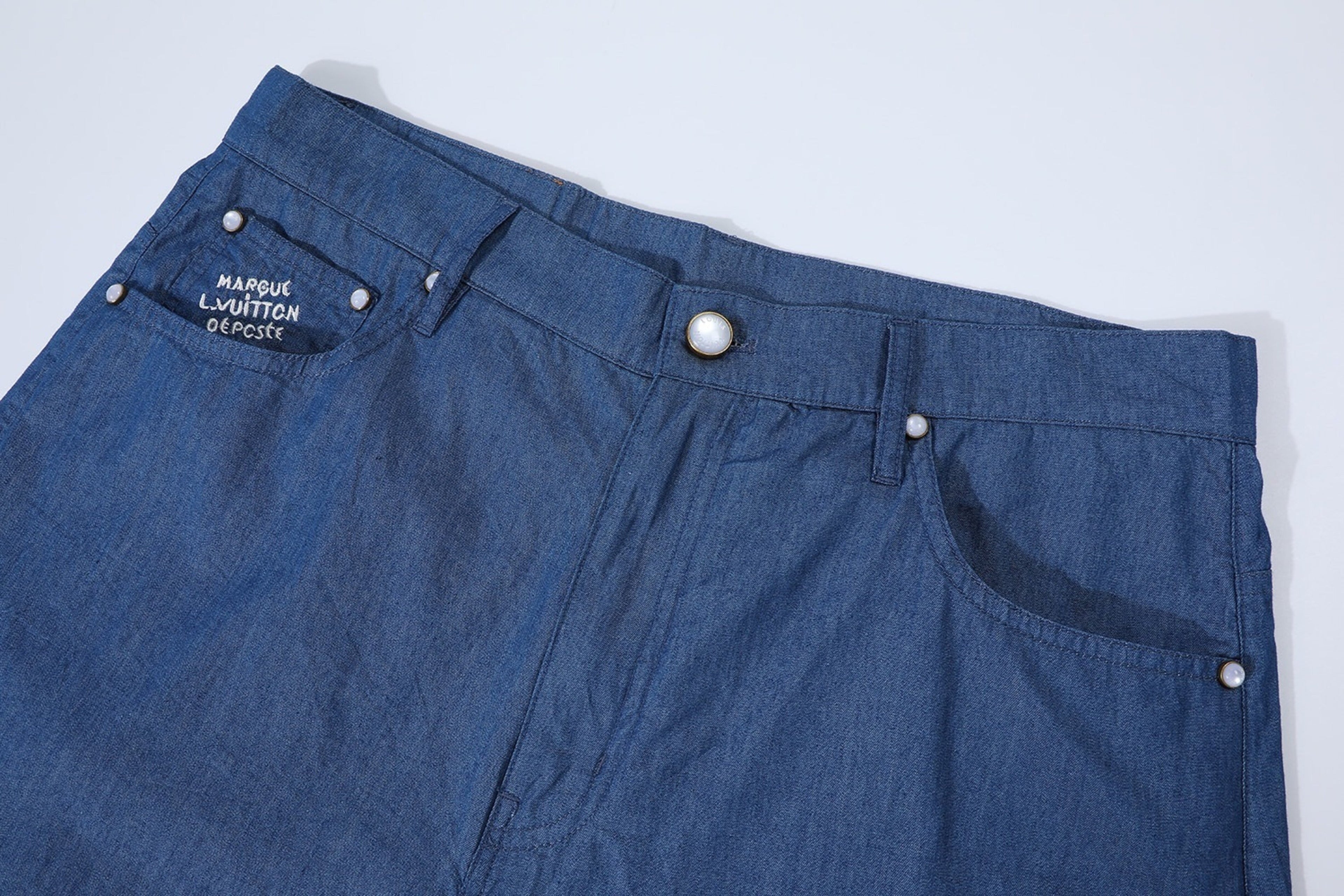 Louis Vuitton Embroidered Chambord Shorts