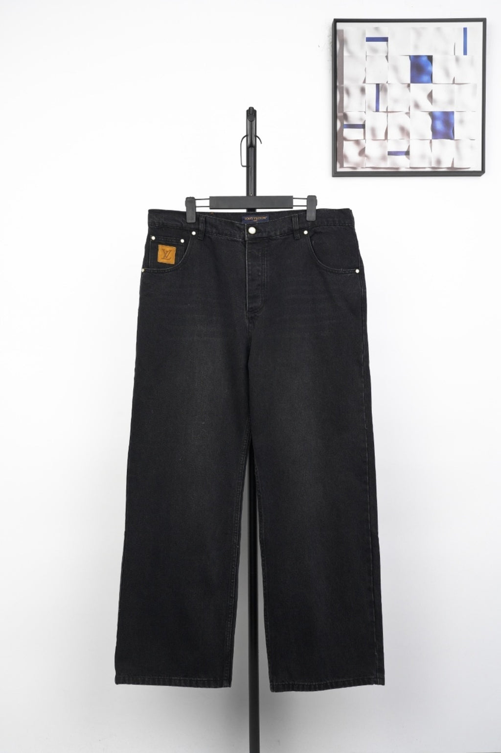 Louis Vuitton Monogrammed Letter Jeans