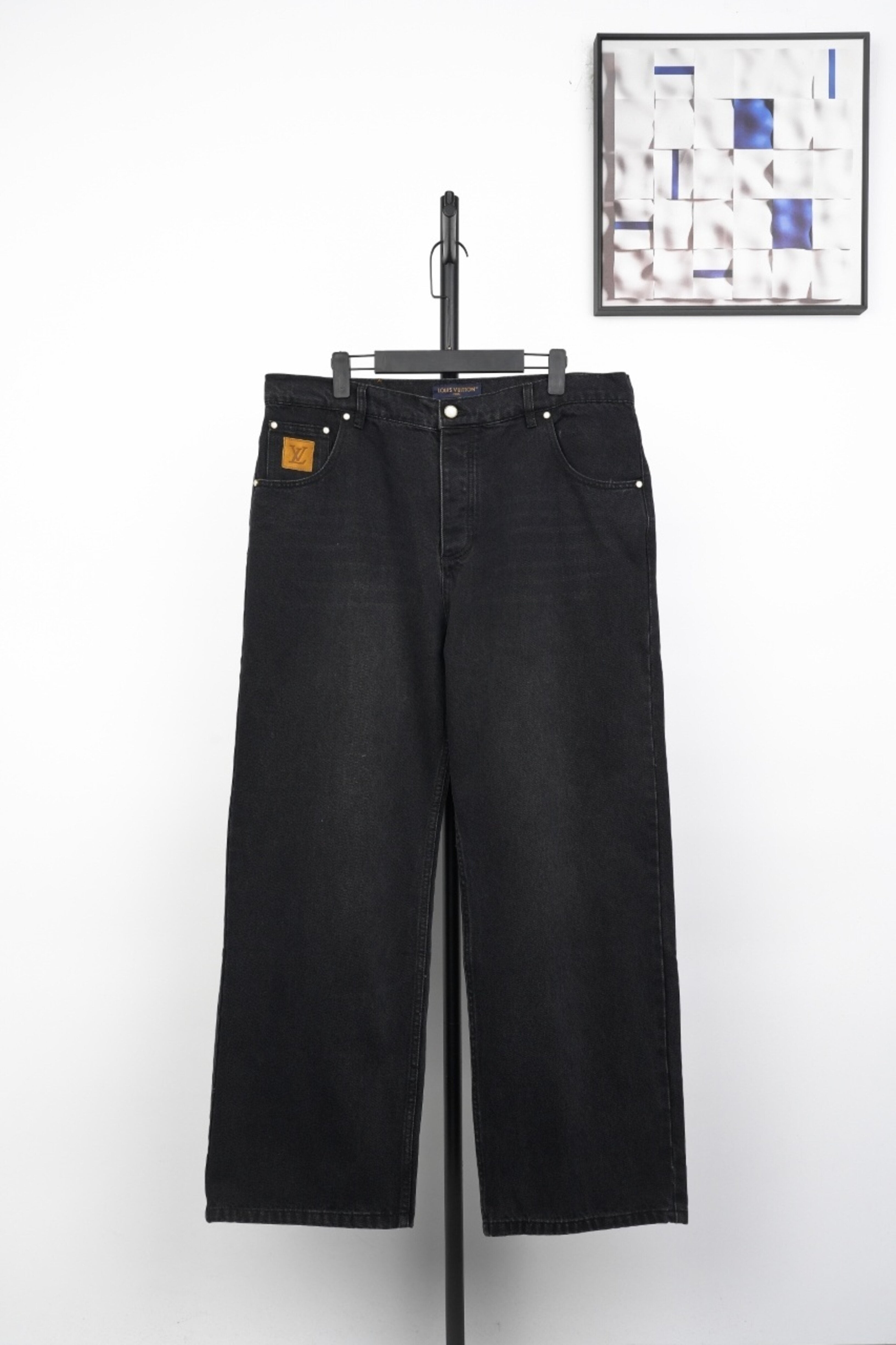 Louis Vuitton Monogrammed Letter Jeans