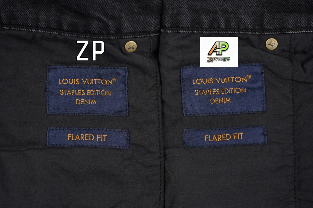 Louis Vuitton Monogrammed Letter Jeans