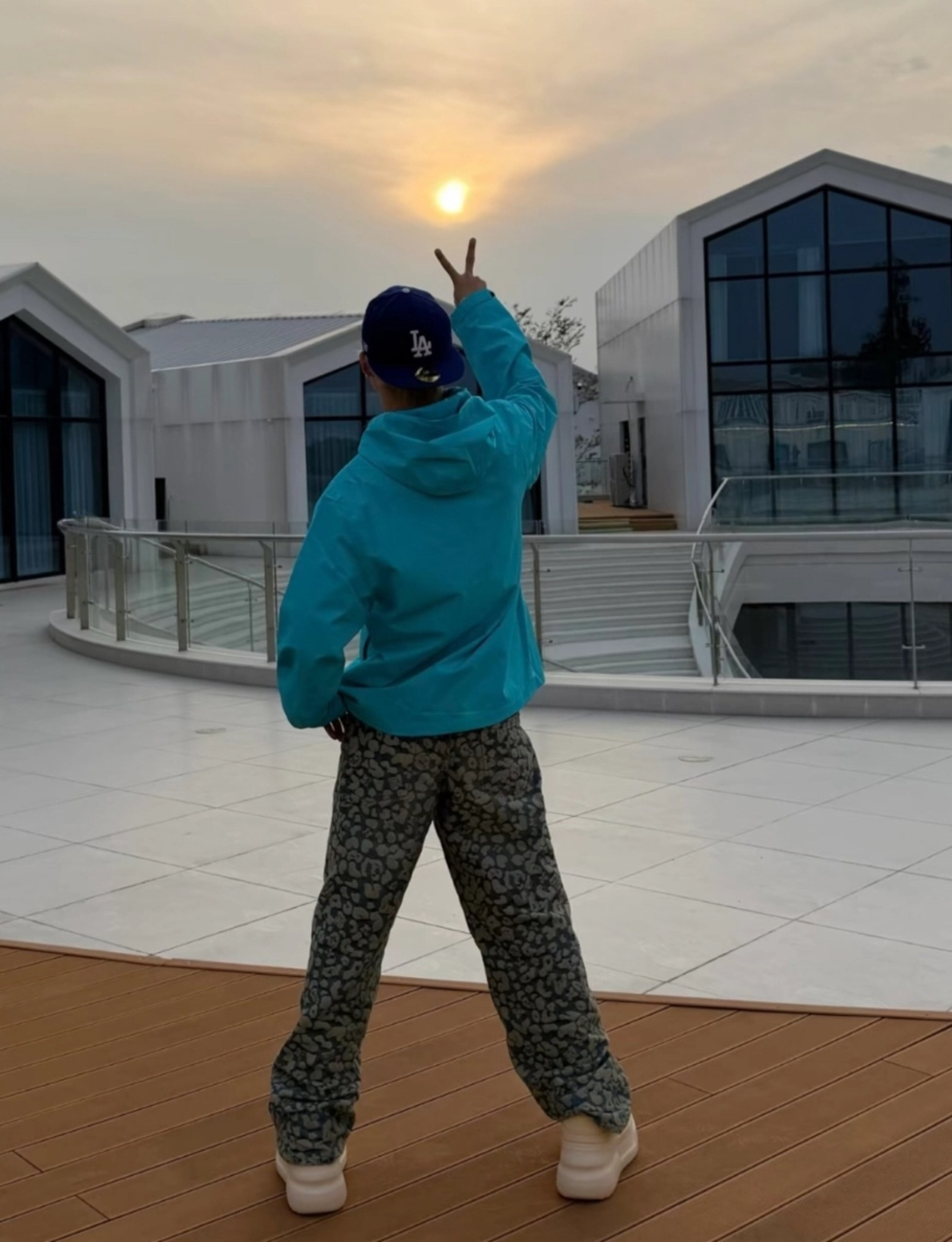 Louis Vuitton Monogram Pixelated Leopard Print Jeans