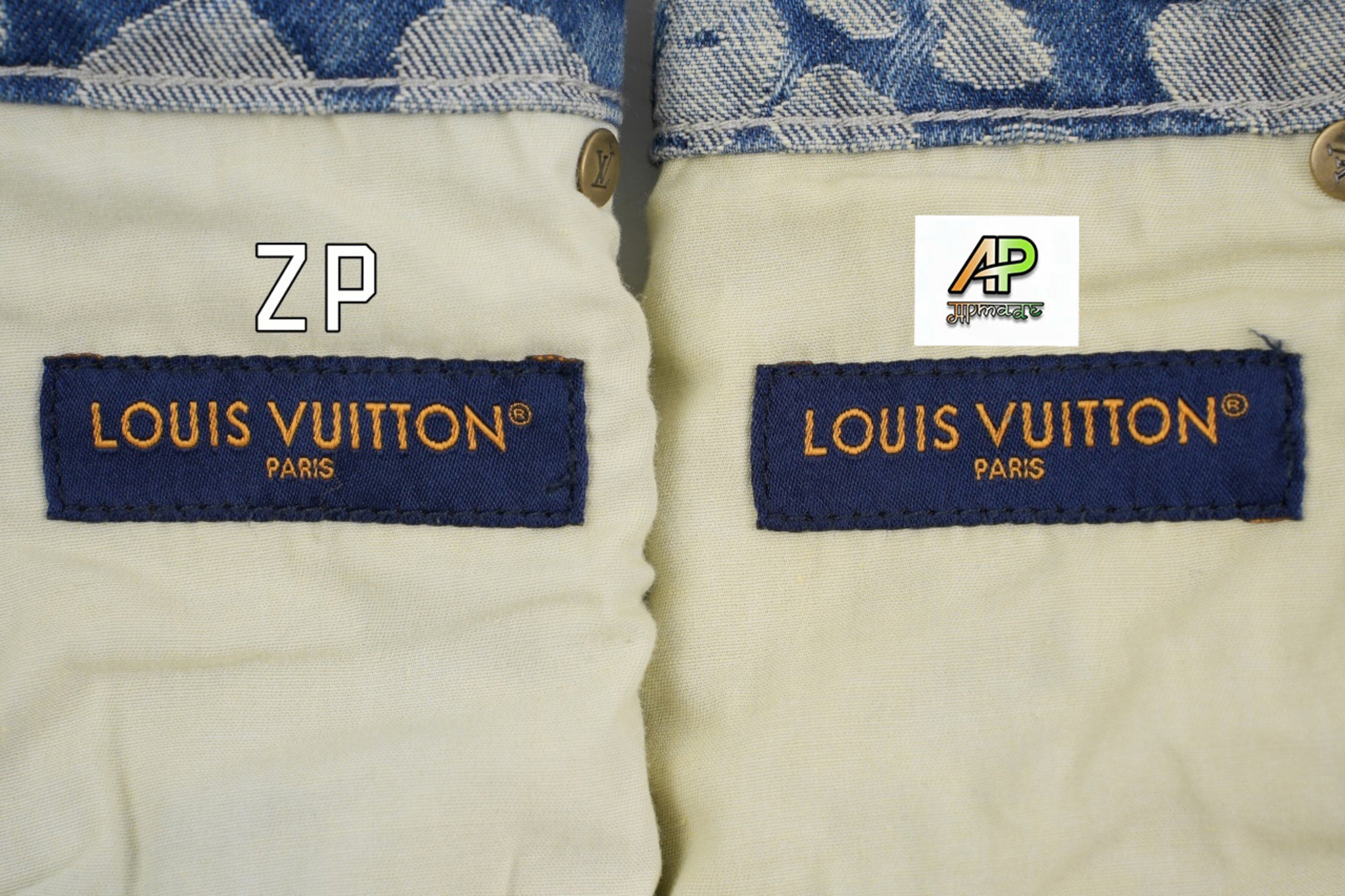 Louis Vuitton Monogram Pixelated Leopard Print Jeans