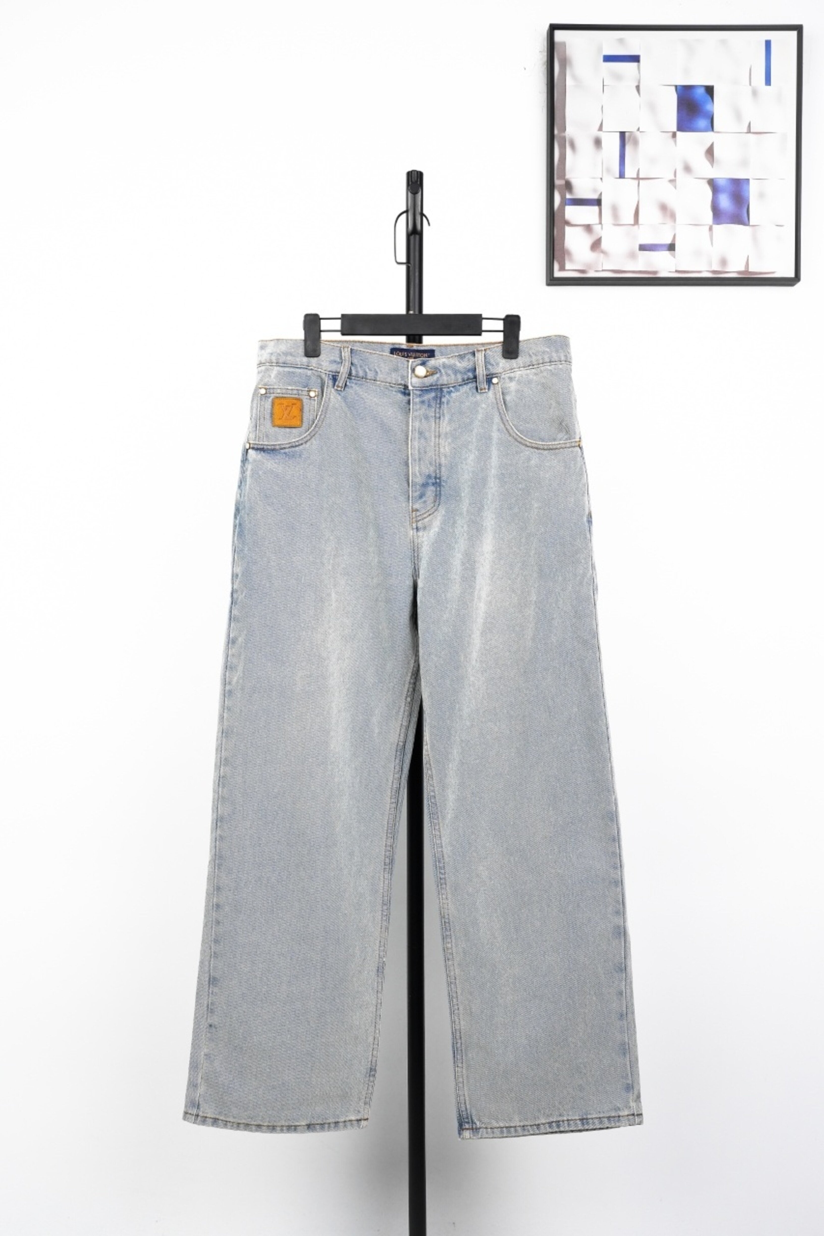 Louis Vuitton Jeans with Visible Stitching in Pockets