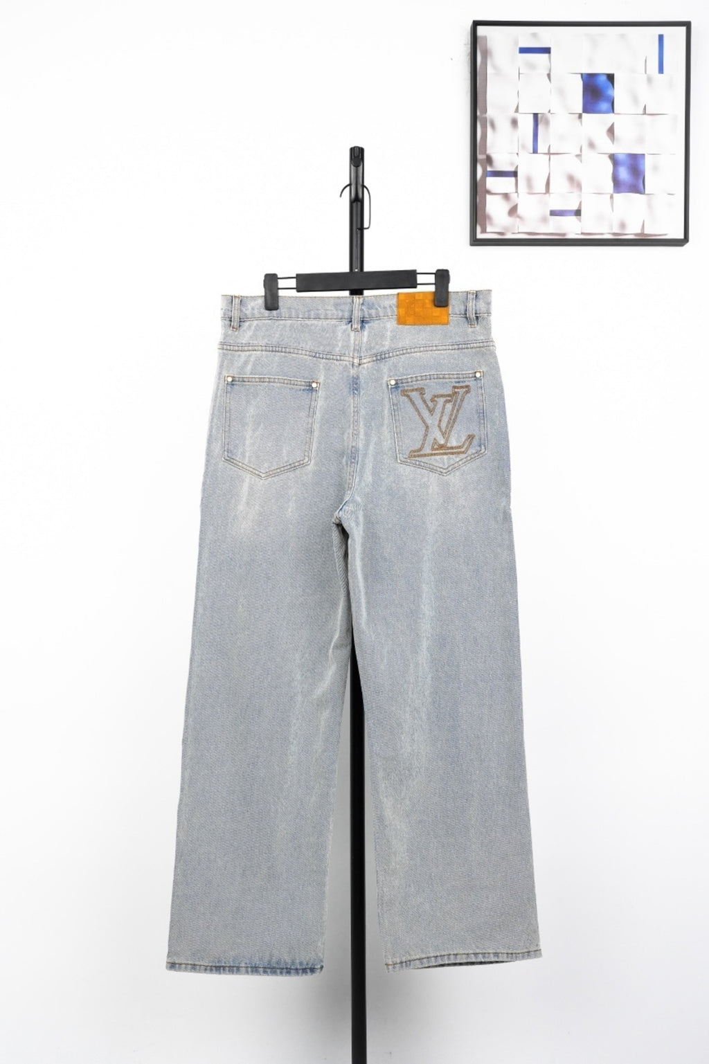 Louis Vuitton Jeans with Visible Stitching in Pockets