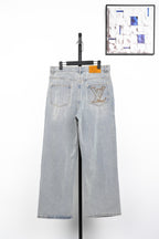 Louis Vuitton Jeans with Visible Stitching in Pockets