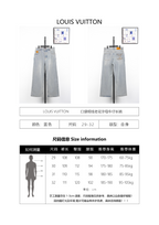 Louis Vuitton Jeans with Visible Stitching in Pockets