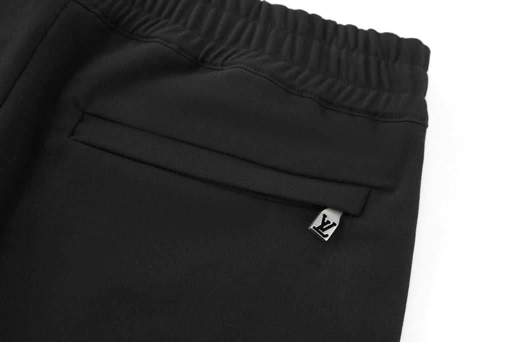 Louis Vuitton Hand-stitched Logo Tech Sports Pants