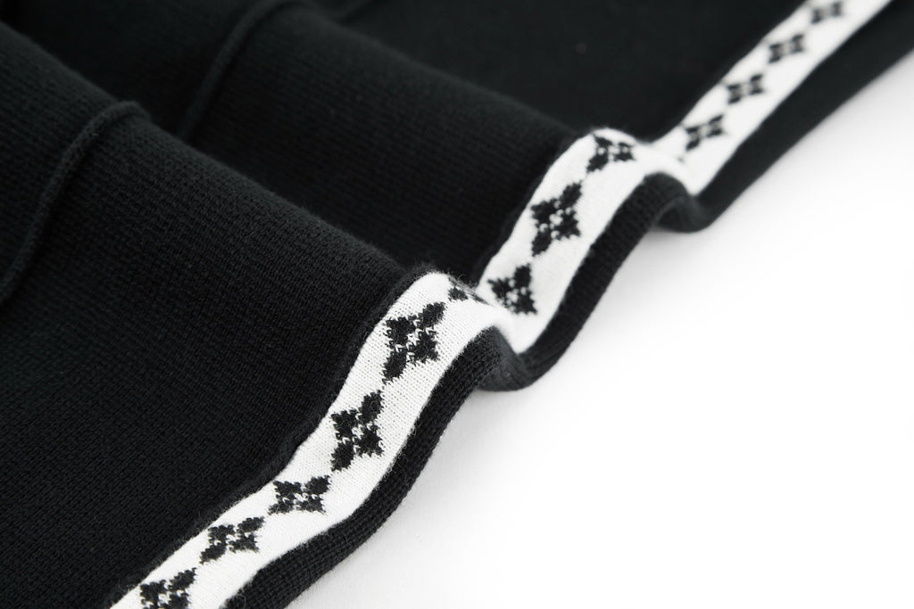 Louis Vuitton Preppy Style Knitted Embroidered Trousers