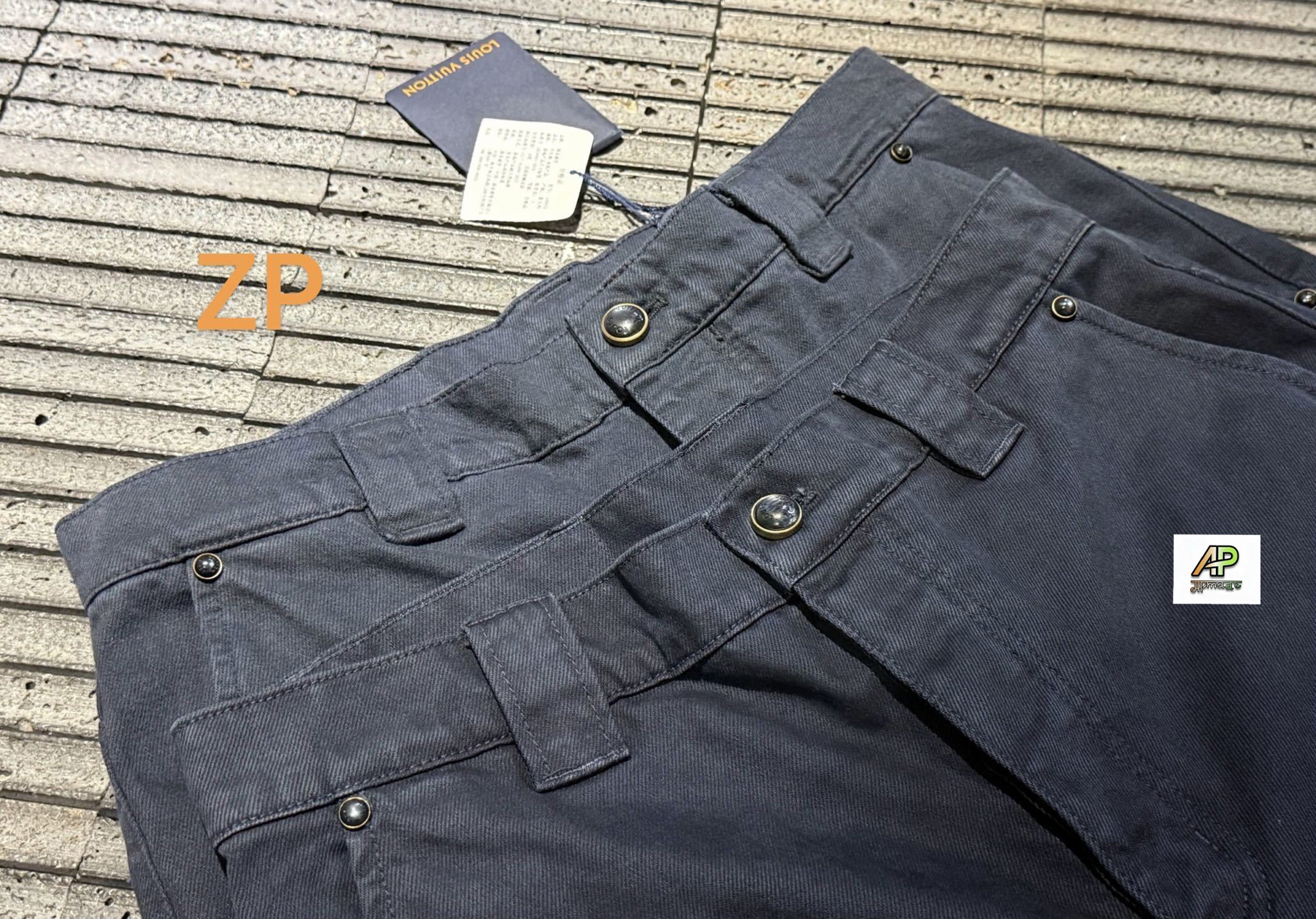 Louis Vuitton Garment-Dyed Jeans