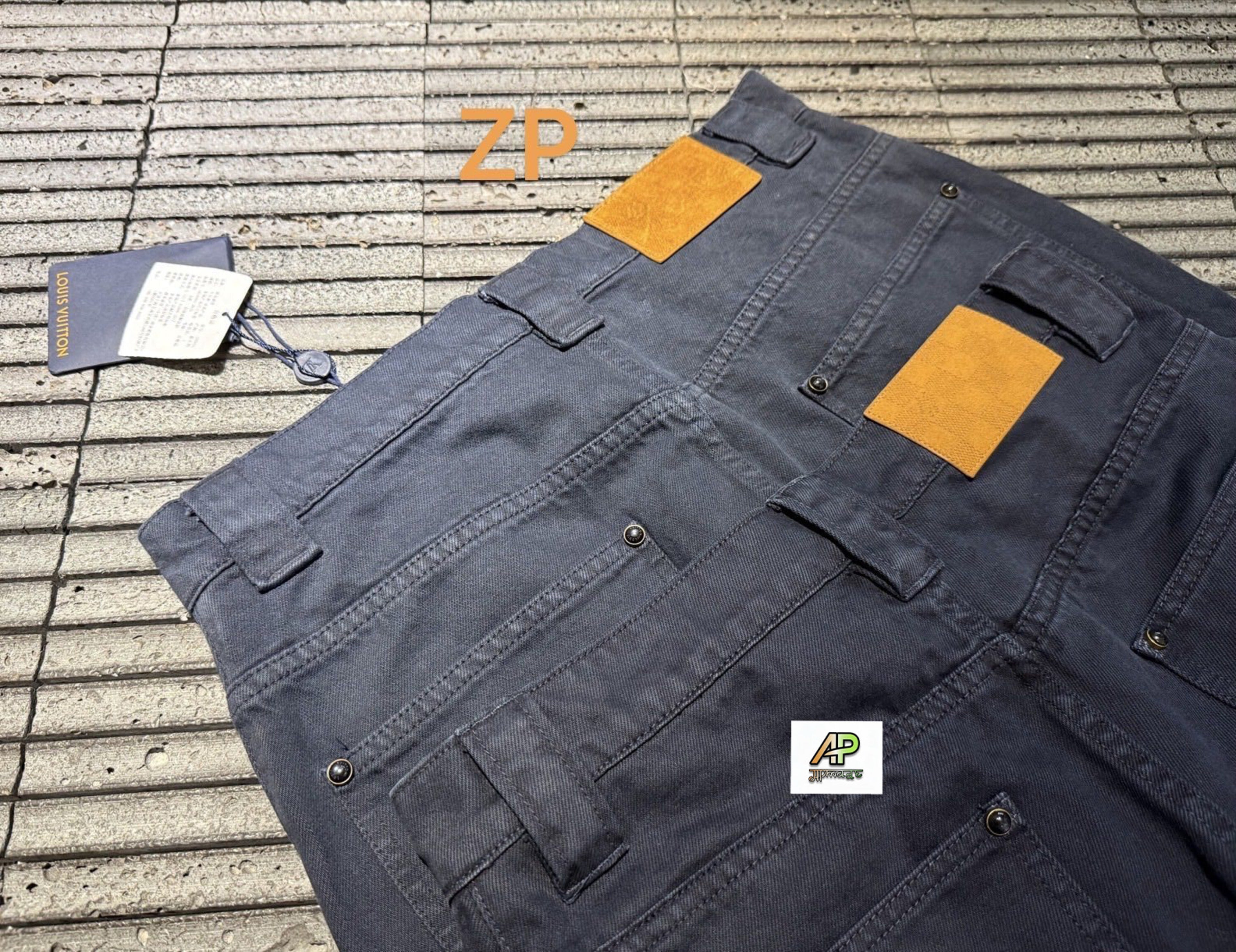 Louis Vuitton Garment-Dyed Jeans