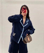 Louis Vuitton Logo Jacquard Elastic Shorts