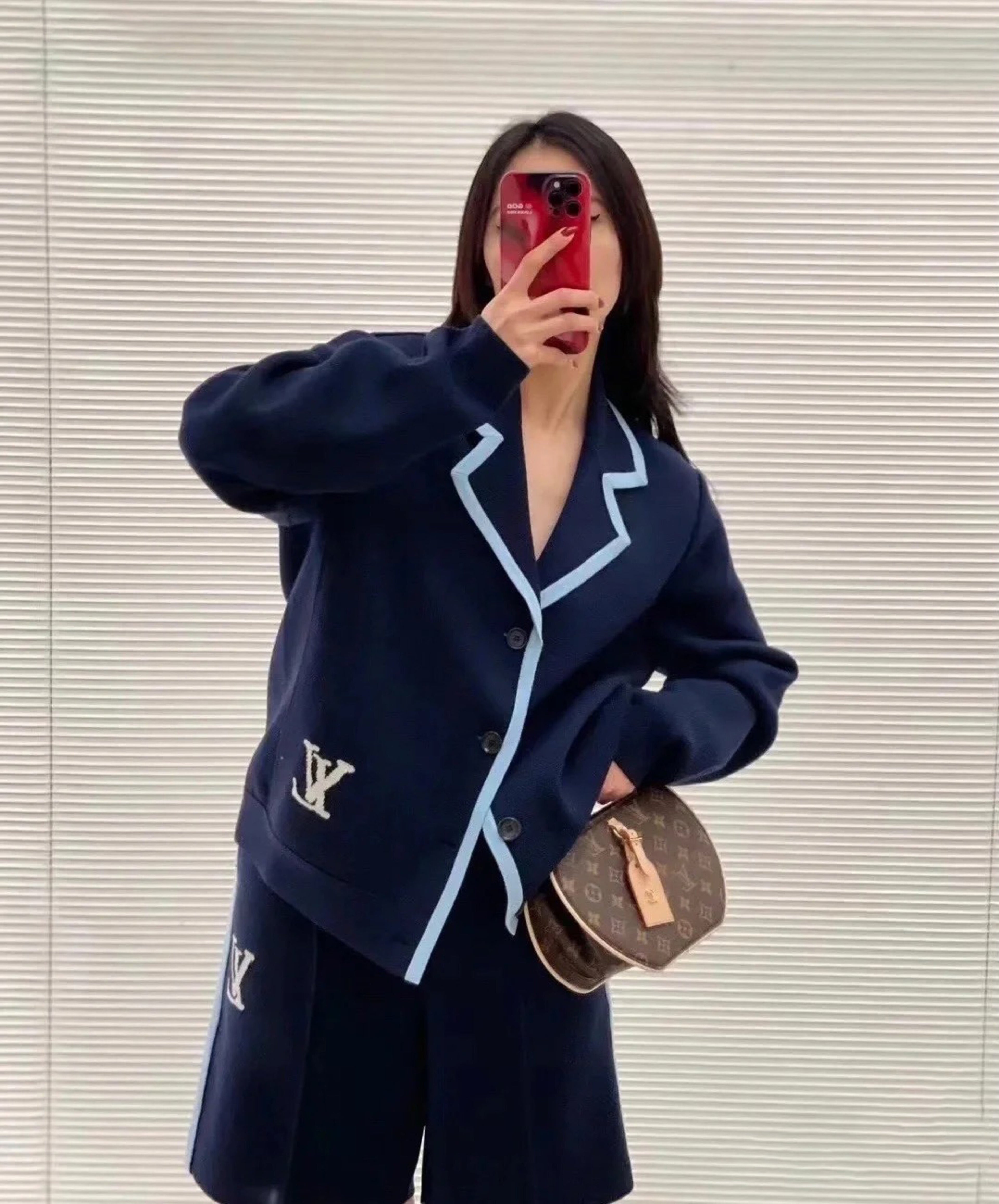 Louis Vuitton Logo Jacquard Elastic Shorts
