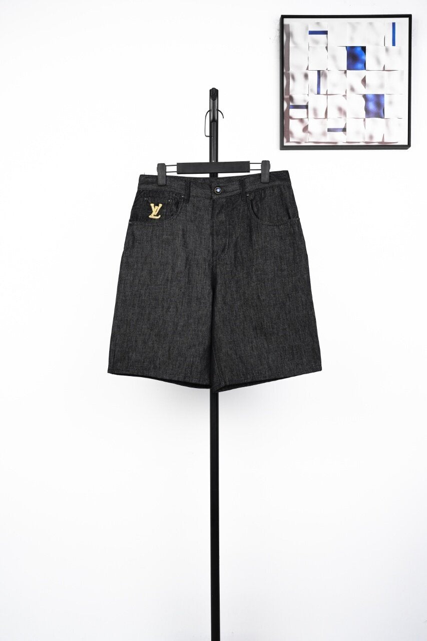 Louis Vuitton LV Solid Chambray Shorts