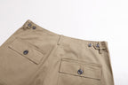 Louis Vuitton Logo Patch Cotton Casual Shorts