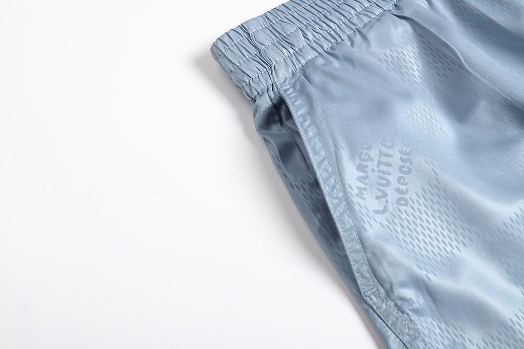 Louis Vuitton Solid Color Embossed Jacquard Beach Shorts