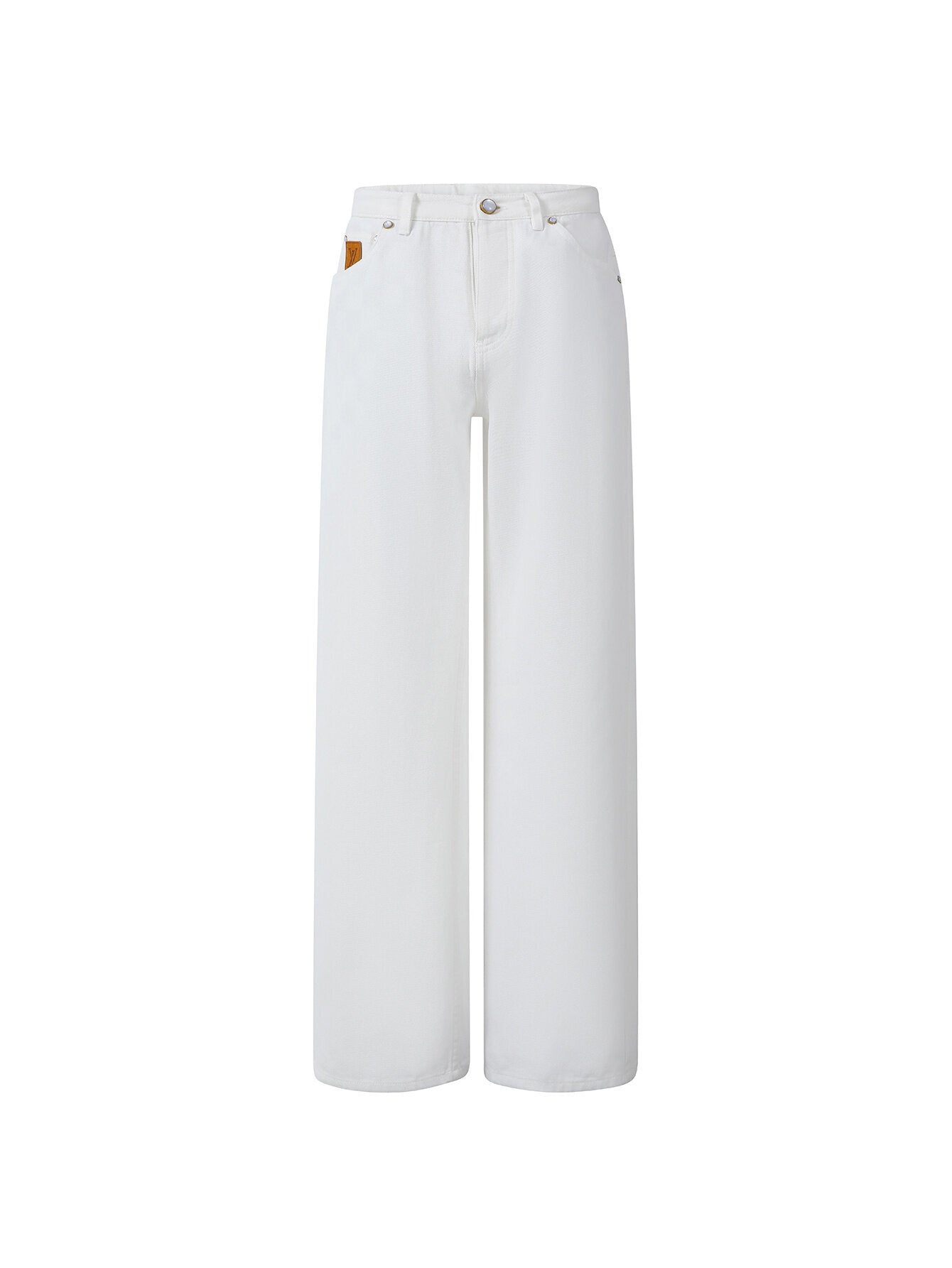 Louis Vuitton Embroidered Skateboard Jeans