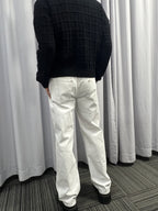 Louis Vuitton Embroidered Skateboard Jeans