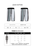 Louis Vuitton Striped Crochet Shorts
