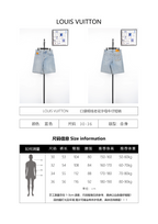 Louis Vuitton Pocket Exposed Stitching Monogram Denim Shorts