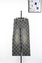 Louis Vuitton Damier Denim Skate Pants