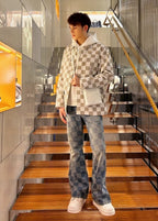 Louis Vuitton Damier Denim Skate Pants