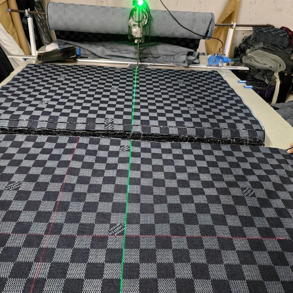 Louis Vuitton Damier Denim Skate Pants