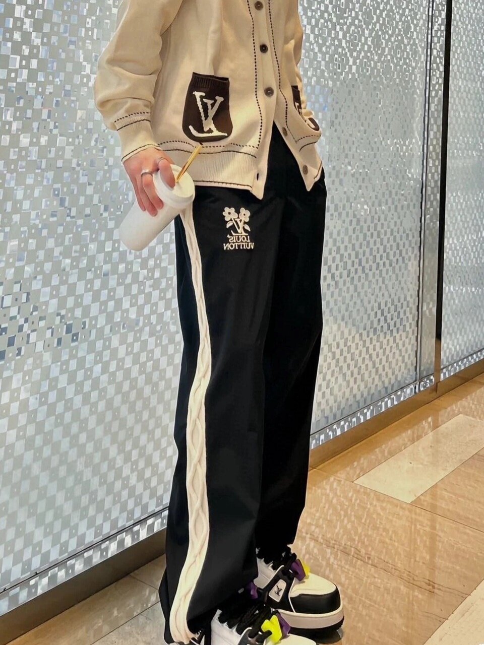 Louis Vuitton 75D Nylon Twill Trackpants
