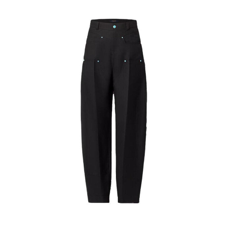 Louis Vuitton Custom-Woven Wool Blend Pants