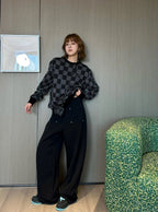 Louis Vuitton Custom-Woven Wool Blend Pants