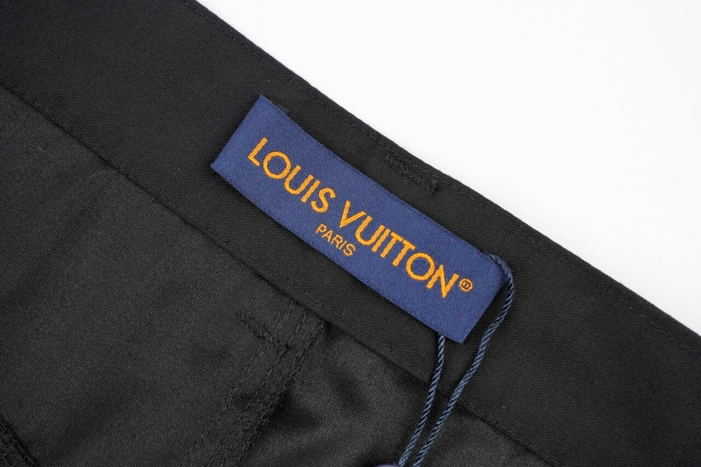 Louis Vuitton Custom-Woven Wool Blend Pants