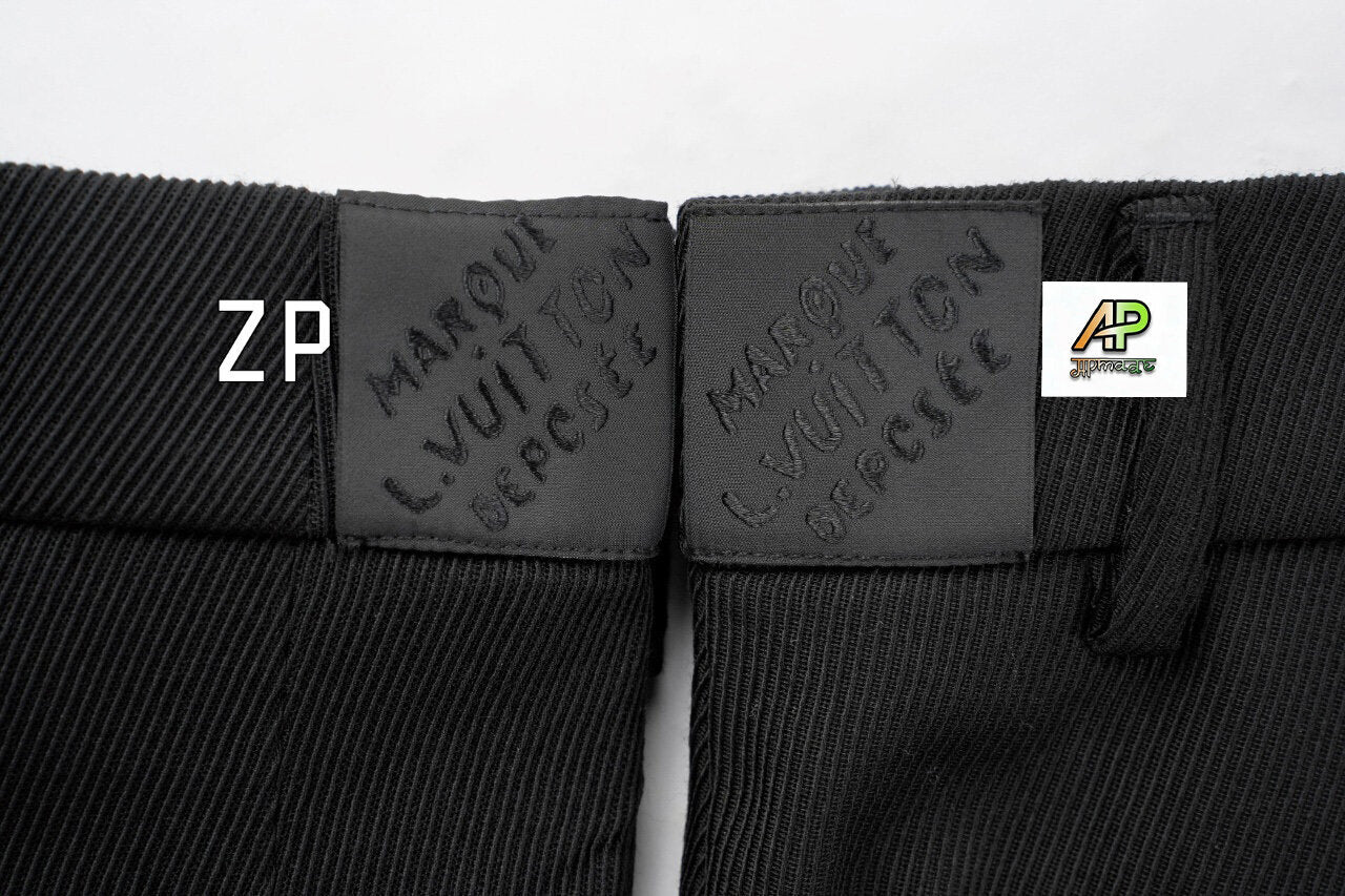 Louis Vuitton High-Density Cotton Twill Trousers