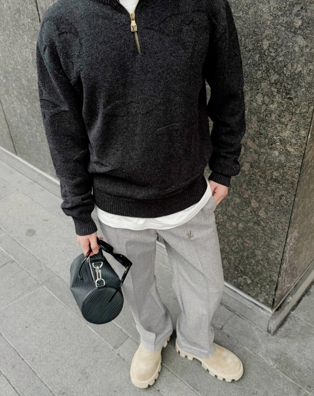 Louis Vuitton Casual Wool Pants