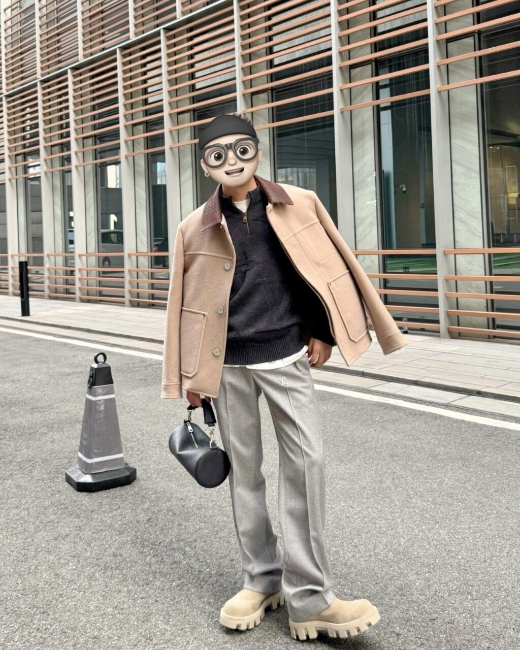 Louis Vuitton Casual Wool Pants