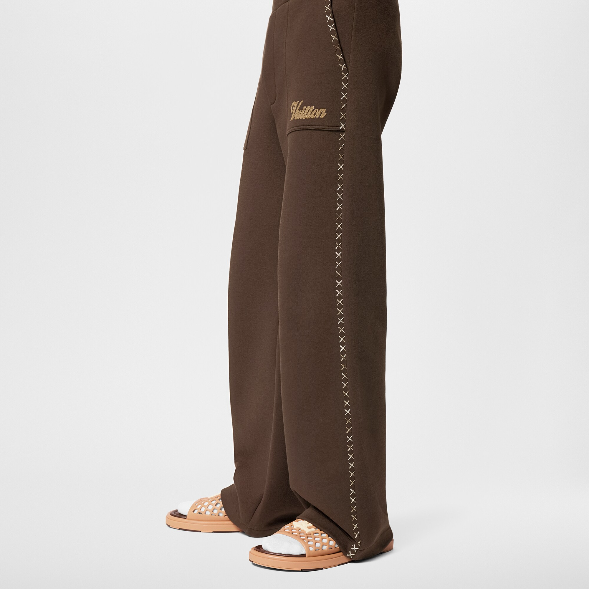 Louis Vuitton Side X-Shaped Gradient Long Pants