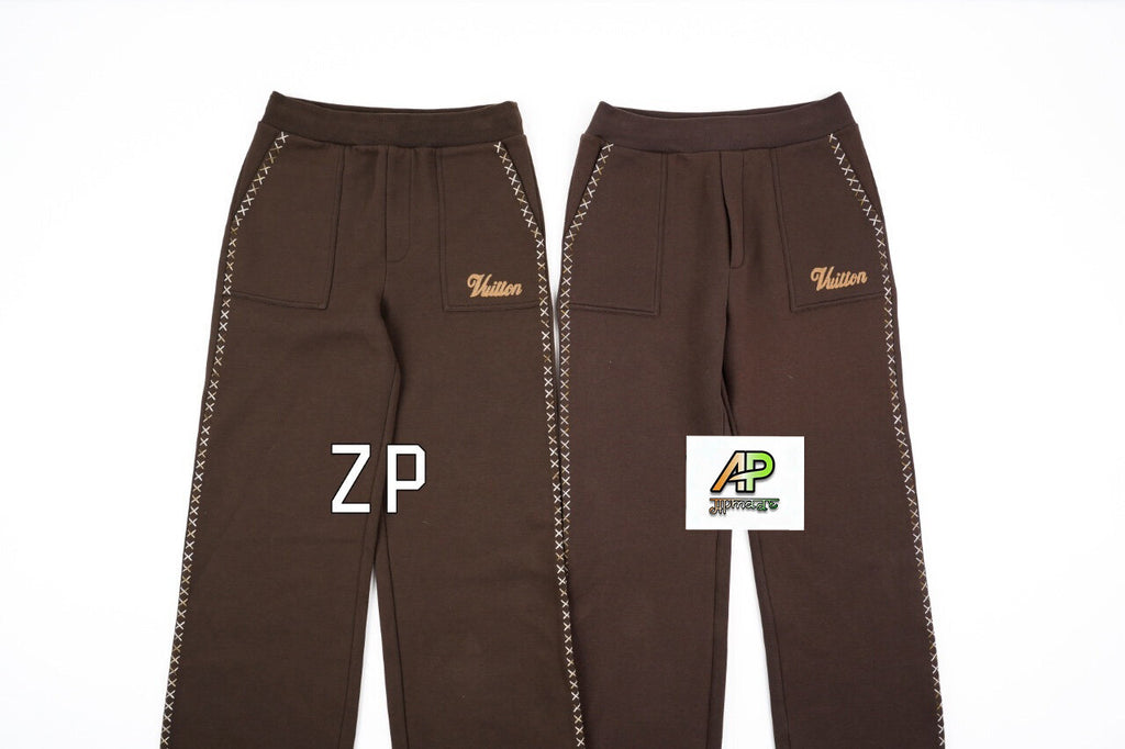 Louis Vuitton Side X-Shaped Gradient Long Pants
