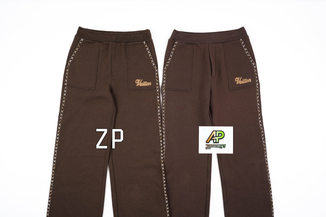 Louis Vuitton Side X-Shaped Gradient Long Pants
