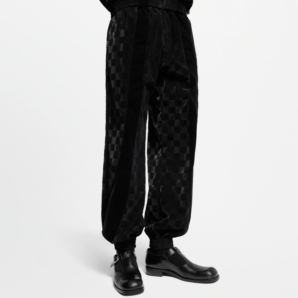 Louis Vuitton Plucked Checkerboard Pants