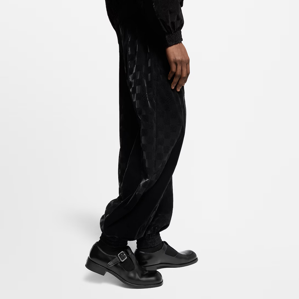 Louis Vuitton Plucked Checkerboard Pants
