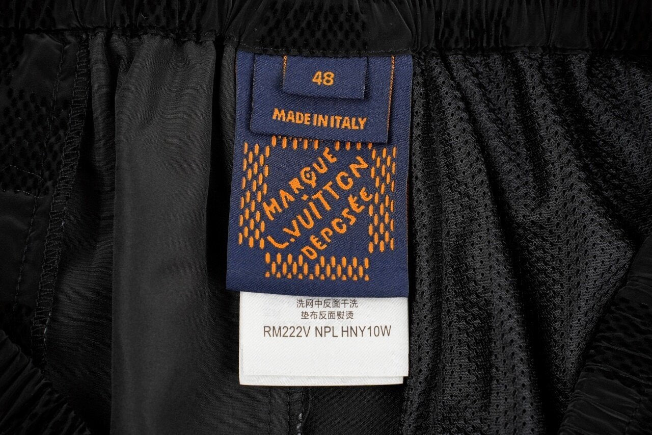 Louis Vuitton Plucked Checkerboard Pants