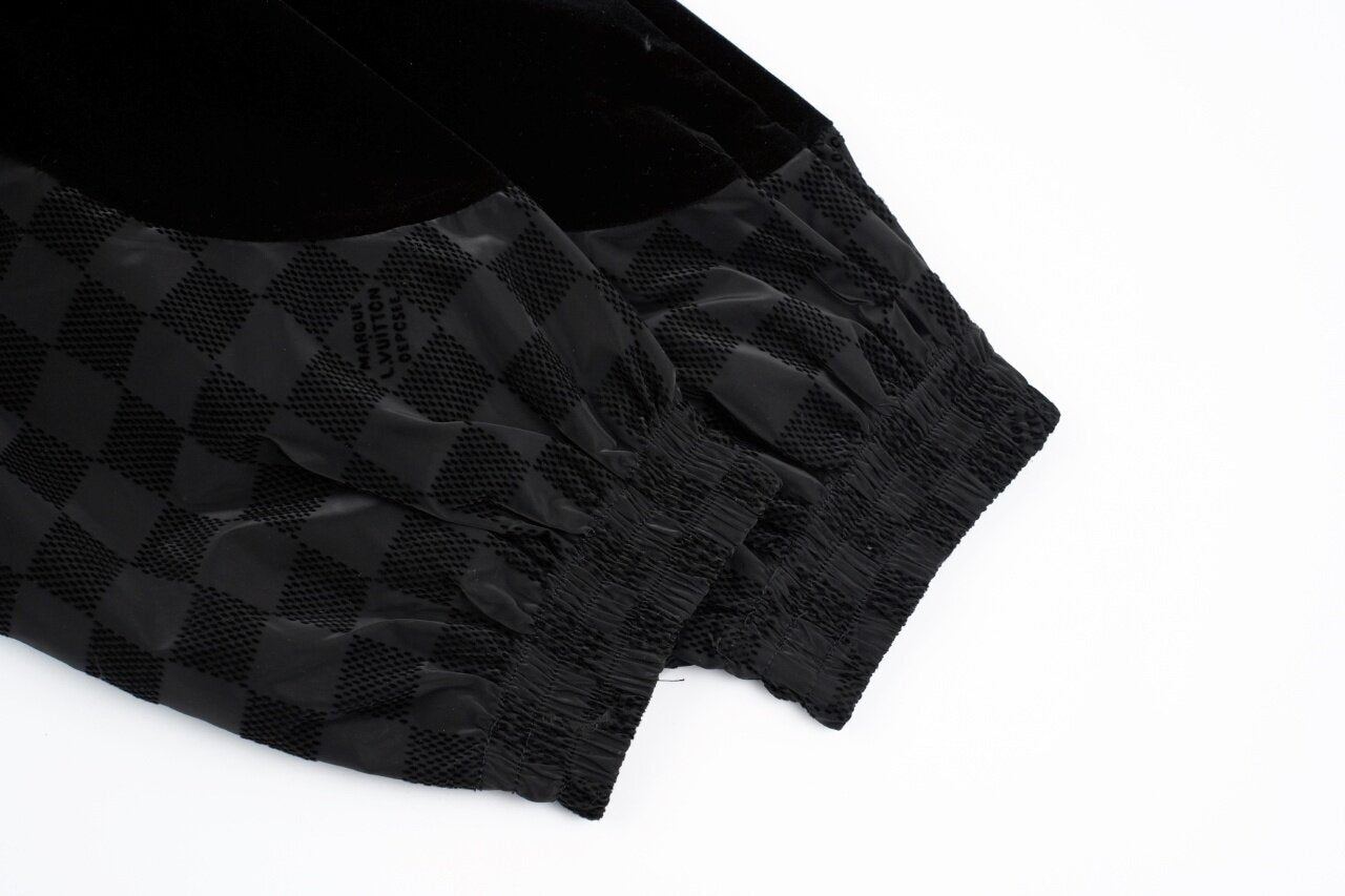 Louis Vuitton Plucked Checkerboard Pants