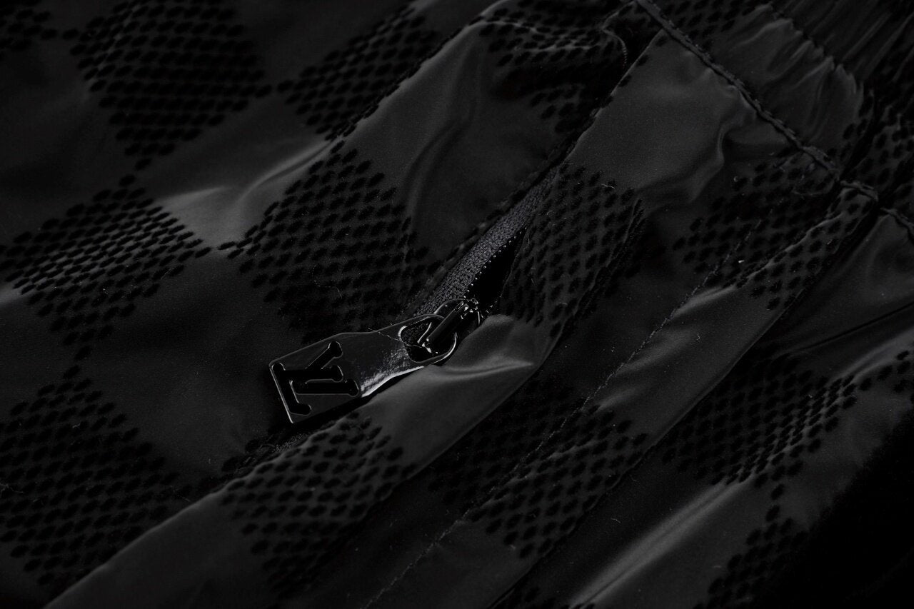 Louis Vuitton Plucked Checkerboard Pants
