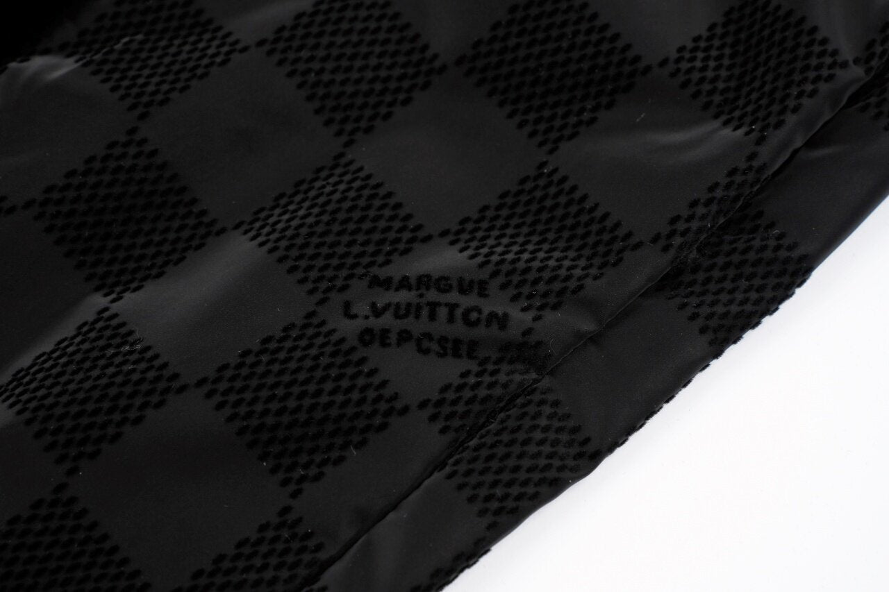 Louis Vuitton Plucked Checkerboard Pants