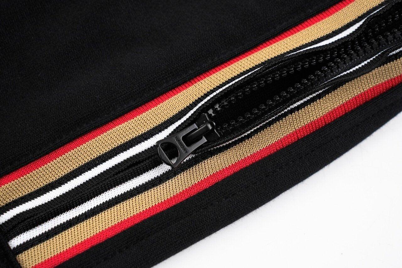 Burberry BBR Black Knitted Sweatpants