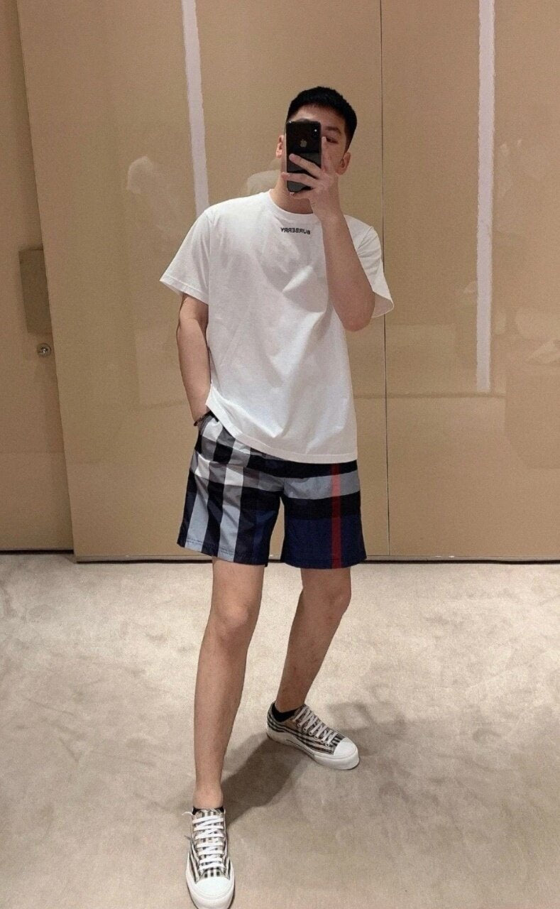 Burberry BBR Plaid Shorts