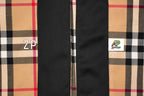 Burberry BBR Check Black Stripe Stretch Cotton Trousers